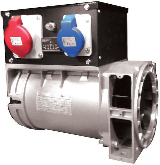 Meccalte Meccalte Трофазен Генератор с Максимална Мощност 6.5kVA Без Двигател