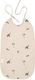 Nuuroo Music Dino Waterproof Fabric Baby Bib Light Green