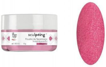 Peggy Sage Peggy Sage Σκόνη Ακρυλικού Professional Acryl Sculpting Shiny Ροζ σε Ροζ Χρώμα 10gr 145368