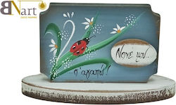 Bnart Handmade Easter Ornament Blue
