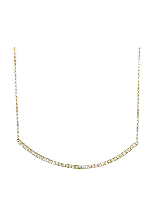 Necklace from Gold 9 K