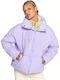 Best Women's Short Puffer Jacket for Winter Purple