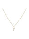 Halskette Monogramm aus Gold 14K