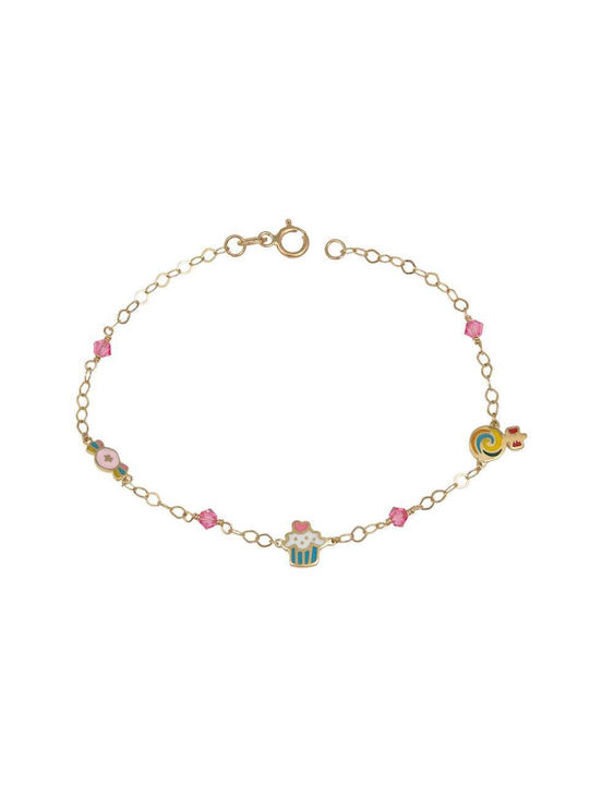 Kids Bracelet from Gold 9K