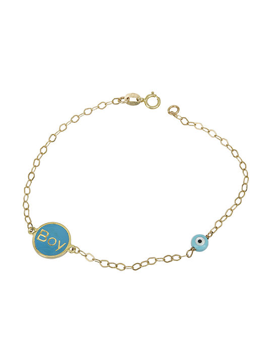 Kids Bracelet from Gold 9K