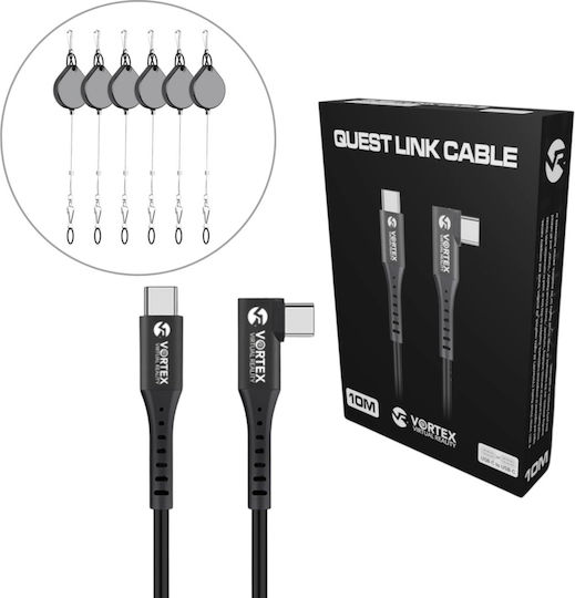 Meta Quest USB 3.2 Cable USB-C male - USB-C 10m VVR.K10M.HA.USB.C.OQ2.2022