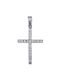 Women's White Gold Cross 14K