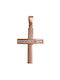 Rose Gold Cross 14K