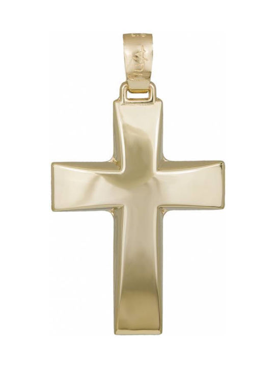 Herren Gold Kreuz 9K