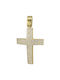 Femeiesc Aur Cruce 14K