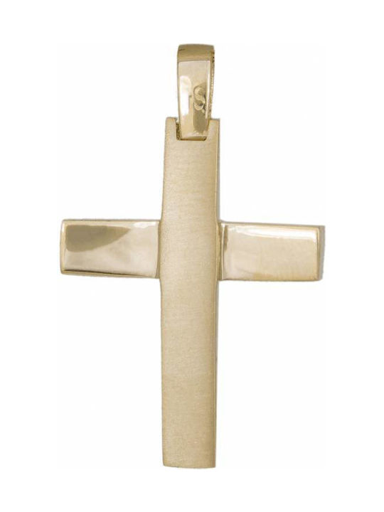 Men's Gold Cross 14K