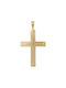 Herren Gold Kreuz 9K