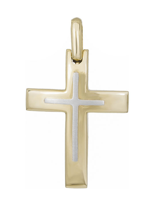 Men's Gold Cross 14K