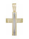 Herren Gold Kreuz 9K