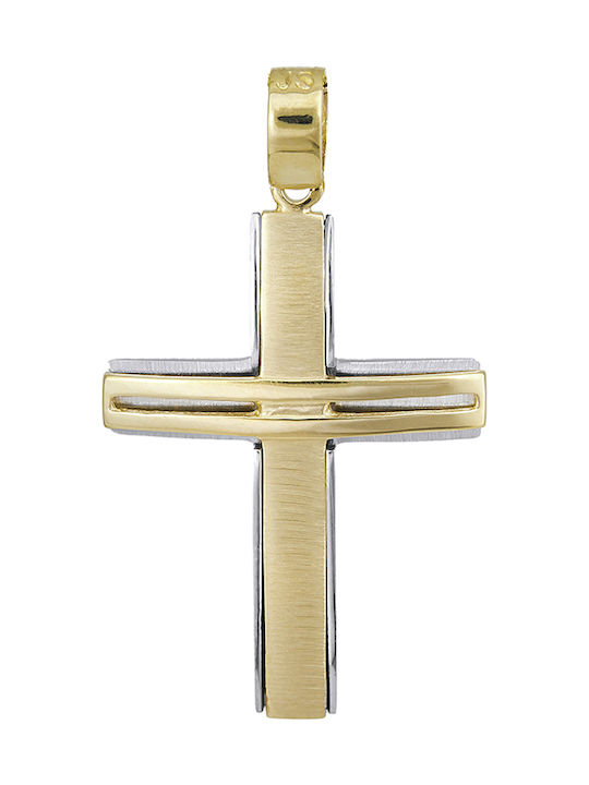 Men's Gold Cross 14K