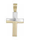 Herren Gold Kreuz 9K