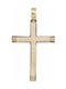 Herren Gold Kreuz 14K