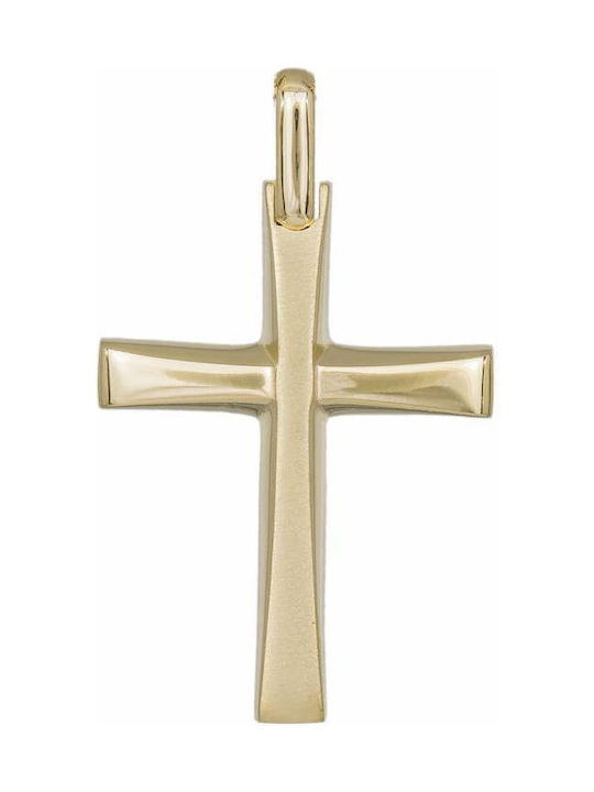 Men's Gold Cross 14K