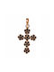 Women's Rose Gold Cross 14K