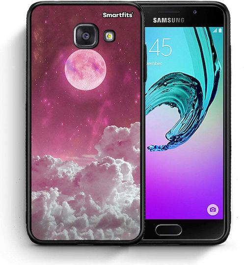 Smartfits Pink Moon Umschlag Rückseite Rosa (Galaxy A5 2017)