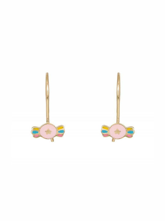 Kids Earrings Studs made of Gold 9K