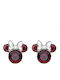 Minnie Mouse Hypoallergenic Kids Earrings Studs with Stones made of Silver