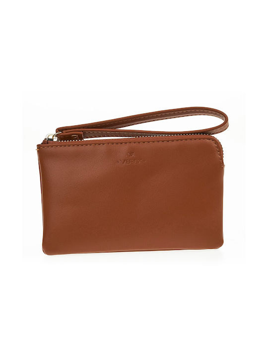 Verde Large Women's Wallet Cards Tabac Brown