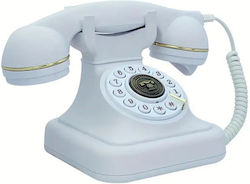 302 Telefon fix Retro Alb T5813