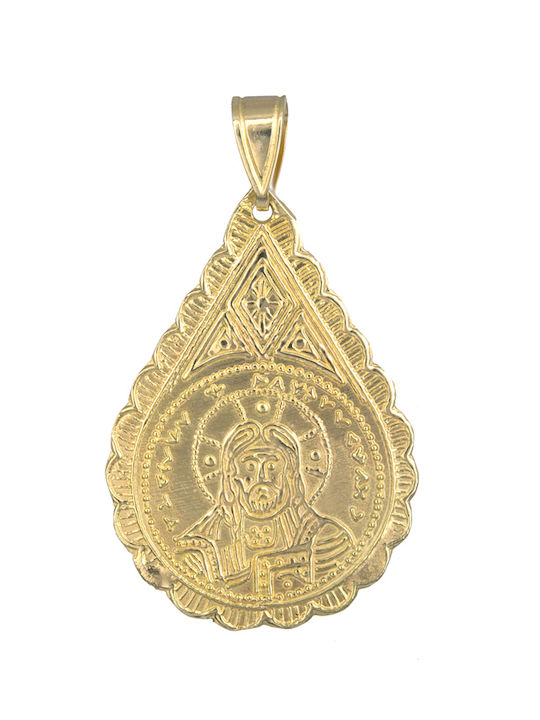 Anhänger Kinder Amulett Konstantinato aus Gold 14K 013884