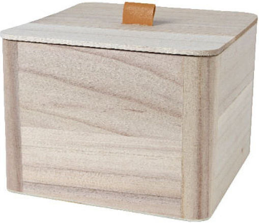 Kaemingk Dekorative Box Hölzernes 20x20x15cm
