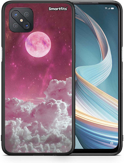 Smartfits Pink Moon Back Cover Ροζ (Oppo Reno4 Z)