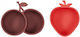 OYOY Baby Food Bowl made of Silicone Red 2pcs