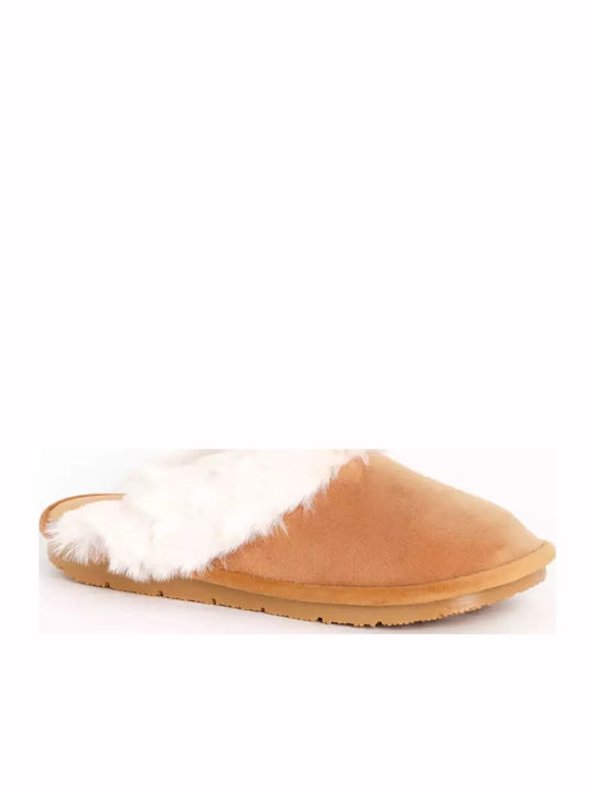Scholl Brienne Leather Winter Women's Slippers ...