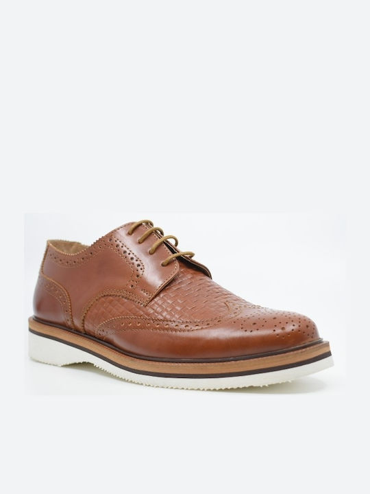 Il Mio Collection Men's Leather Casual Shoes Brown