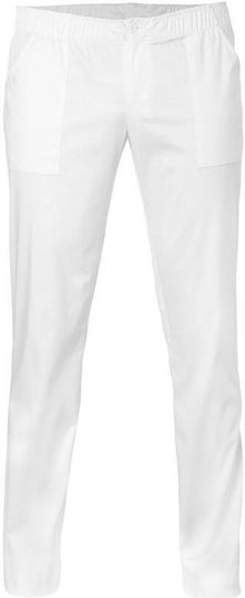 Giblor's Unisex Pantaloni medicali Alb