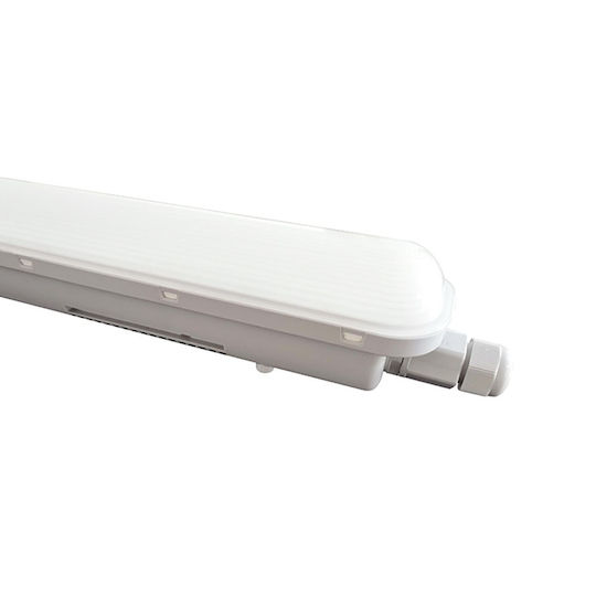 Aca Wimp LED Γραμμικό Φωτιστικό Οροφής 40W Φυσικό Λευκό IP66 127.2εκ.