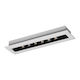 VK Lighting Commercial Linear Recessed LED Ceiling Light Warm White IP20 L18.9xD5.5xH4.2cm