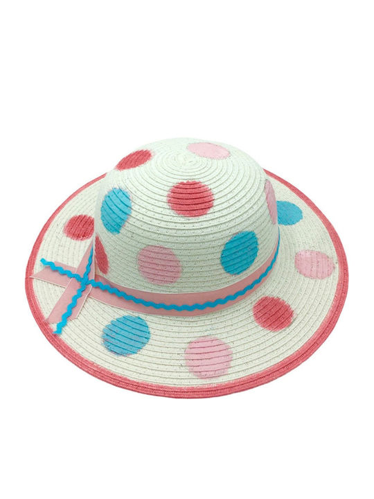 LiebeQueen Pălărie pentru Copii Wicker Alb