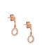 Earrings made of Pink Gold