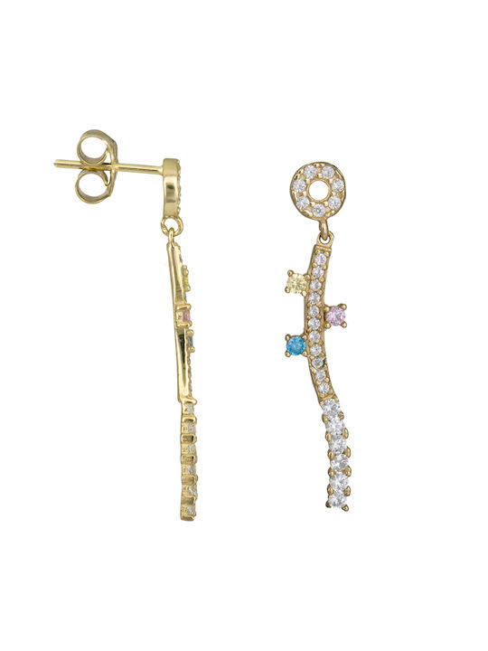 Earrings made of Gold 14K