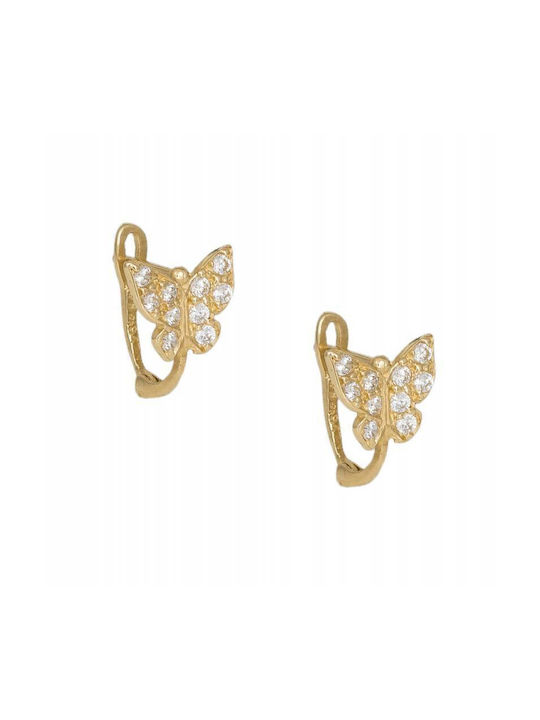 Earrings made of Gold 14K