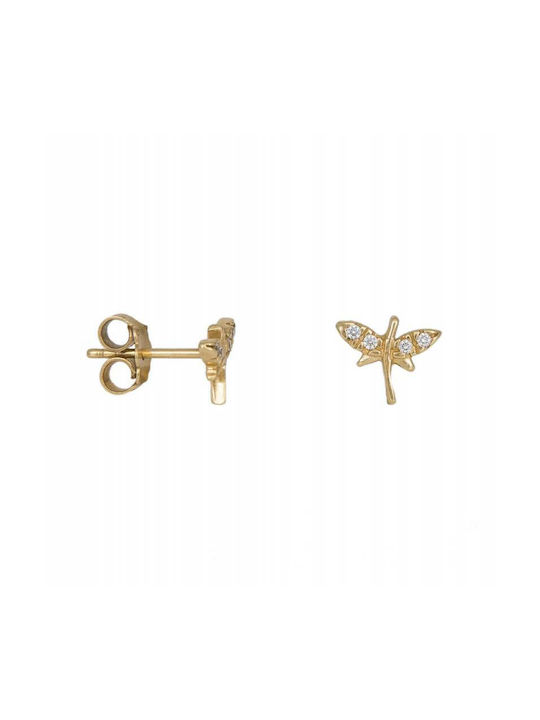 Earrings made of Gold 14K