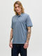 Polo Short Sleeve Blouse Grisaille