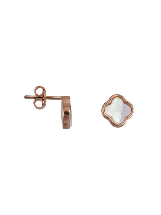 Earrings made of Pink Gold