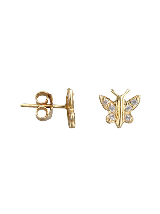 Earrings made of Gold 14K