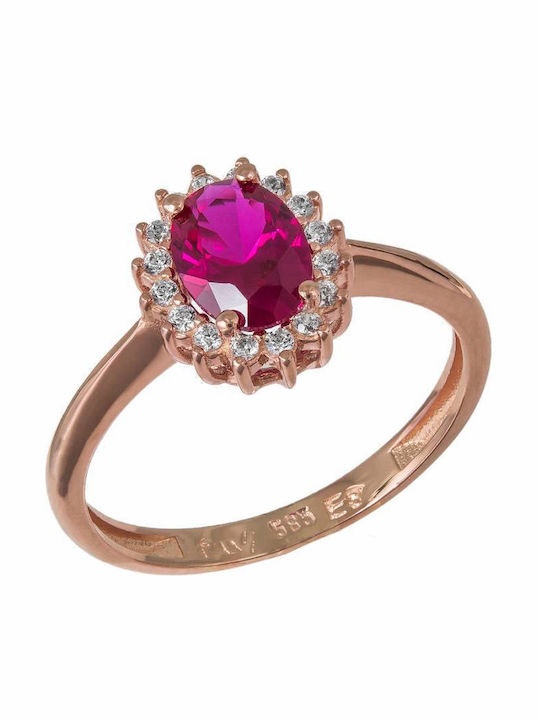 Women's Rose Gold 14K Ring
