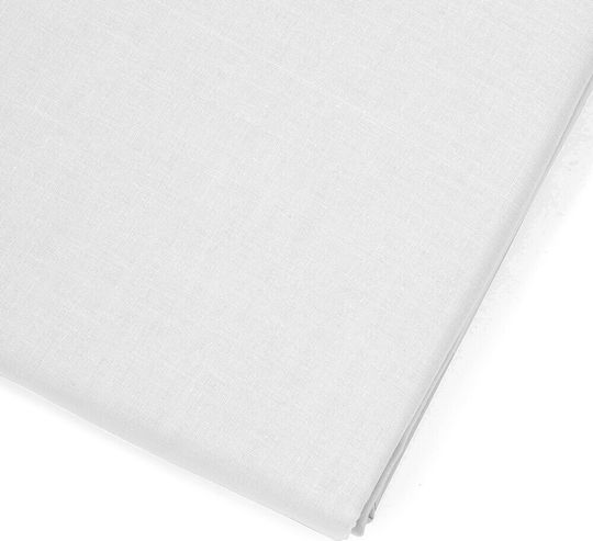 Melinen Чаршаф Кралица с Ластик 160x200+32см. Urban Line Бял
