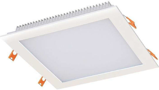 Power Led Square Recessed LED Panel 6W with Cool White Light 6000K