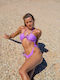 Gigi Set Bikini Τριγωνάκι Λιλά