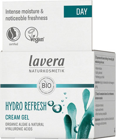 Lavera Light Ενυδατικό Gel Προσώπου Ημέρας με Υαλουρονικό Οξύ 50ml